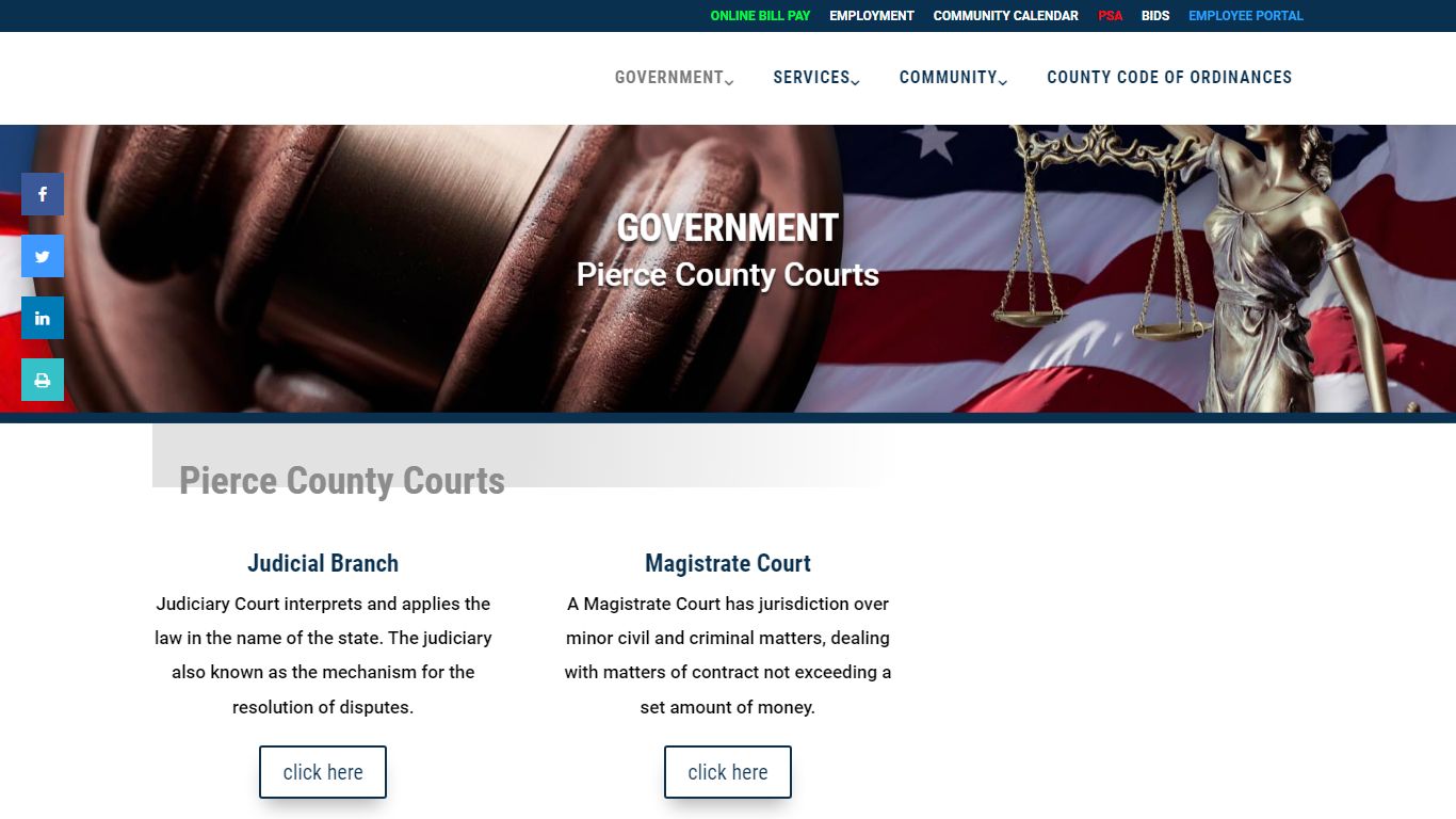 Pierce Co. Courts - Pierce County